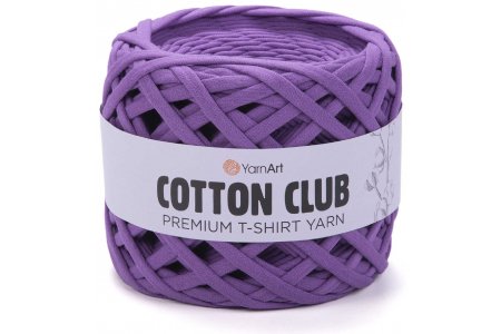 Пряжа YarnArt Cotton club сухая сирень (7352), 100%хлопок, 110м, 310г