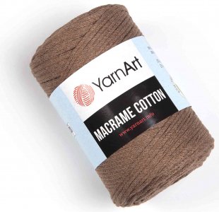 Пряжа YarnArt Macrame cotton кофе (788), 85%хлопок/15%полиэстер, 225м, 250г