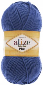 Пряжа Alize Cotton Gold plus джинс (279), 55%хлопок/45%акрил, 200м, 100г