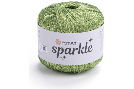 Пряжа YarnArt Sparkle салатовый (1330), 40%полиамид/60%металик полиэстер, 160м, 25г