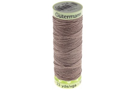 Нитки швейные декоративные Top/Stitch Gutermann 30, 100%полиэстер, 30м, 0724, темно-бежевый