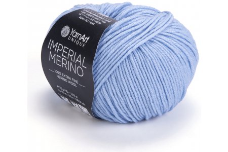 Пряжа YarnArt Imperial merino светло-голубой (3340), 100%шерсть, 100м, 50г