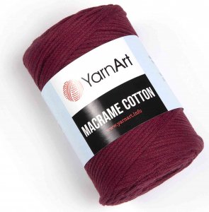 Пряжа YarnArt Macrame cotton бордовый (781), 85%хлопок/15%полиэстер, 225м, 250г