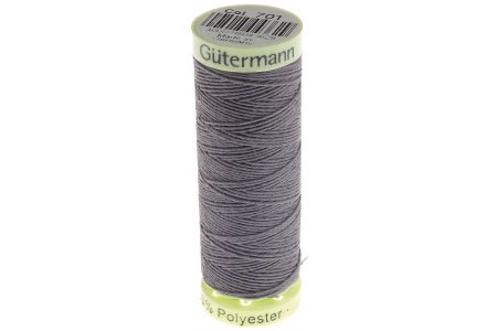 Нитки швейные декоративные Top/Stitch Gutermann 30, 100%полиэстер, 30м, 0701, темно-серый