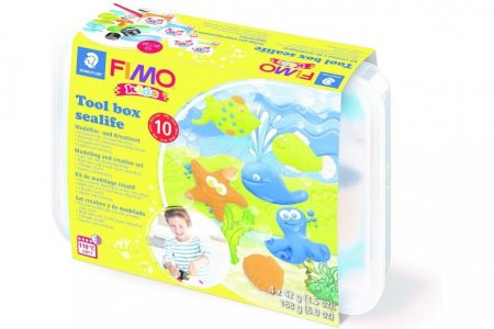 Набор полимерной глины FIMO kids, детский набор Морская жизнь