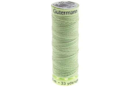 Нитки швейные декоративные Top/Stitch Gutermann 30, 100%полиэстер, 30м, 0152, бледно-салатовый