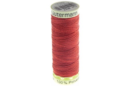 Нитки швейные декоративные Top/Stitch Gutermann 30, 100%полиэстер, 30м, 0837, кирпично-красный