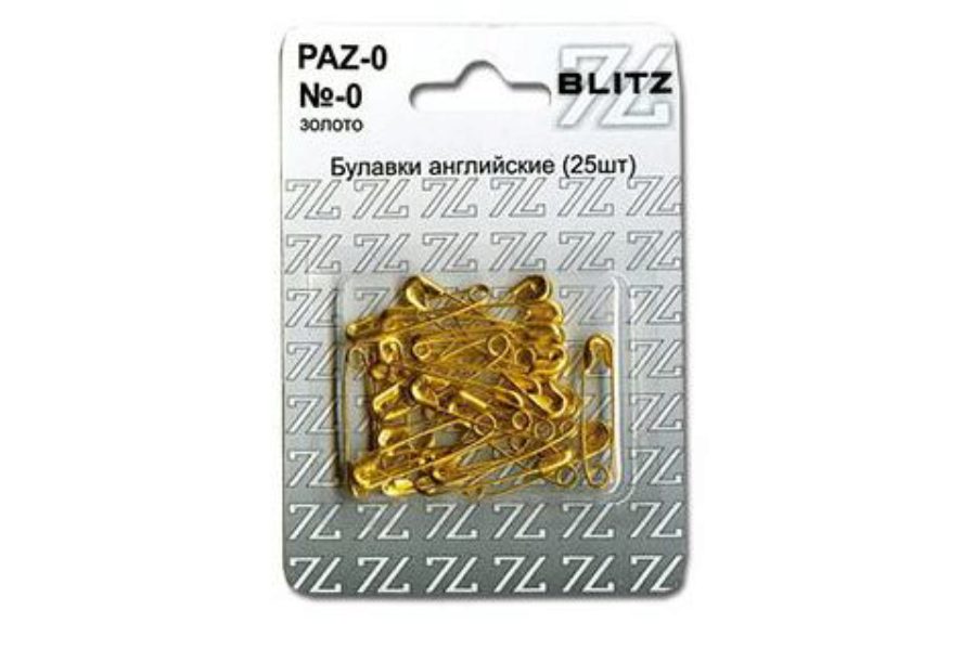 Blitz золото. Булавки английские под золото в блистере. Набор булавок Blitz as-125 125 шт.. Набор булавок Blitz Paz-0 25 шт.. Набор булавок Blitz Paz-04 25 шт..