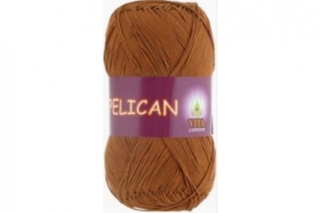 Пряжа Vita cotton Pelican теплый бежевый (4004), 100%хлопок, 330м, 50г