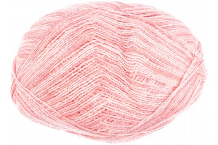 Пряжа Alize Superlana Tig color светло розовый меланж (51845), 25%шерсть/75%акрил, 570м, 100г