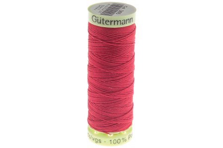 Нитки швейные декоративные Top/Stitch Gutermann 30, 100%полиэстер, 30м, 0365, малиново-красный