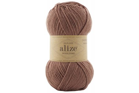 Пряжа Alize Wooltime мрамор (581), 75%шерсть/25%полиамид, 200м, 100г