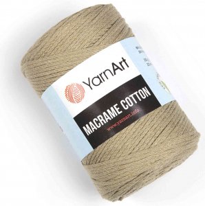 Пряжа YarnArt Macrame cotton темно-бежевый (793), 85%хлопок/15%полиэстер, 225м, 250г