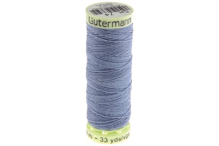 Нитки швейные декоративные Top/Stitch Gutermann 30, 100%полиэстер, 30м, 0074, серо-сиреневый