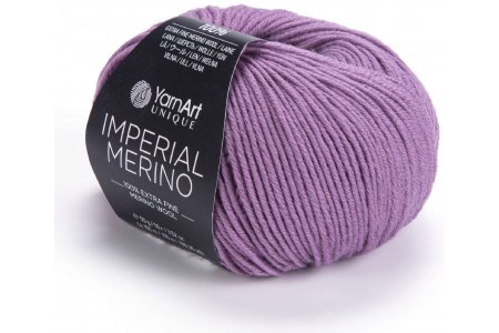 Пряжа YarnArt Imperial merino пыльная сирень (3322), 100%шерсть, 100м, 50г