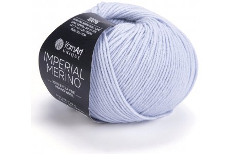 Пряжа YarnArt Imperial merino бледно-голубой (3339), 100%шерсть, 100м, 50г