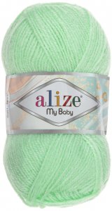 Пряжа Alize My baby мята (188), 100%акрил, 150м, 50г