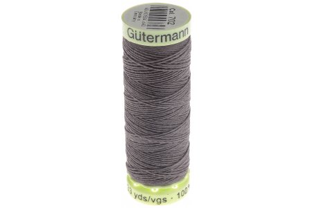 Нитки швейные декоративные Top/Stitch Gutermann 30, 100%полиэстер, 30м, 0702, серо-коричневый