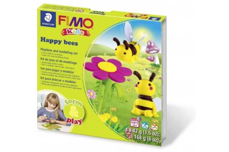 Набор полимерной глины FIMO kids form&play, Пчелы