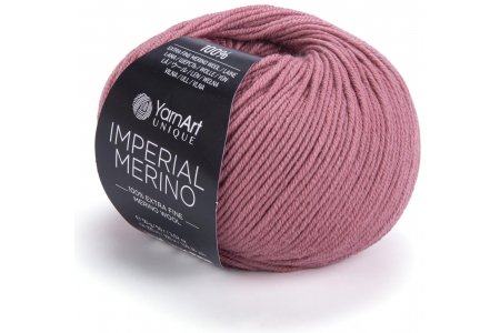 Пряжа YarnArt Imperial merino пыльная роза (3315), 100%шерсть, 100м, 50г