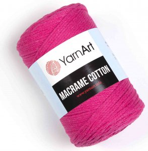 Пряжа YarnArt Macrame cotton малиновый (771), 85%хлопок/15%полиэстер, 225м, 250г