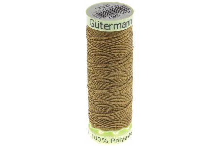 Нитки швейные декоративные Top/Stitch Gutermann 30, 100%полиэстер, 30м, 0397, горчичный