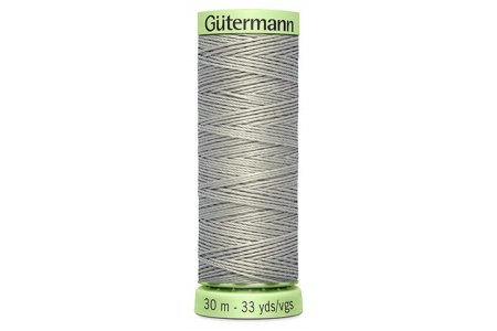 Нитки швейные декоративные Top/Stitch Gutermann 30, 100%полиэстер, 30м, 0261, серый