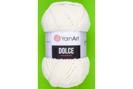 Пряжа YarnArt Dolce бледный лимон (783), 100%микрополиэстер, 120м, 100г