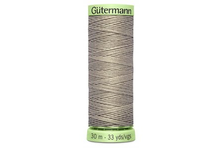 Нитки швейные декоративные Top/Stitch Gutermann 30, 100%полиэстер, 30м, 0132, льняной