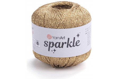 Пряжа YarnArt Sparkle медное золото (1309), 40%полиамид/60%металик полиэстер, 160м, 25г