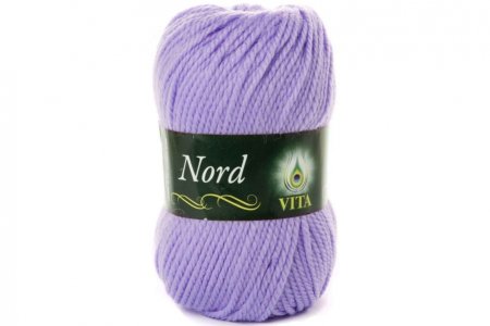 Пряжа Vita Nord светло-сиреневый (4780), 52%акрил/48%шерсть, 116м, 100г
