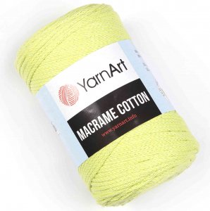 Пряжа YarnArt Macrame cotton салатовый (755), 85%хлопок/15%полиэстер, 225м, 250г