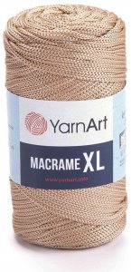 Пряжа YarnArt Macrame XL бежево-розовый (131), 100%полиэстер, 130м, 250г
