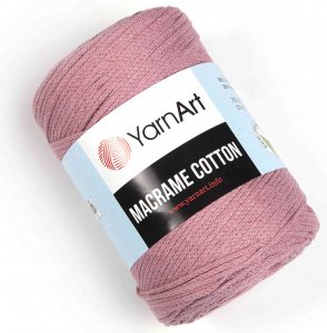 Пряжа YarnArt Macrame cotton пыльная сирень (792), 85%хлопок/15%полиэстер, 225м, 250г