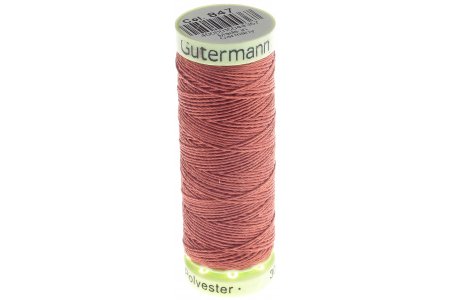 Нитки швейные декоративные Top/Stitch Gutermann 30, 100%полиэстер, 30м, 0847, кирпичный