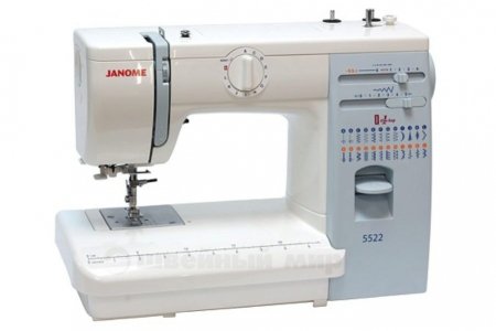 Бытовая швейная машина Janome 5522, с чехлом