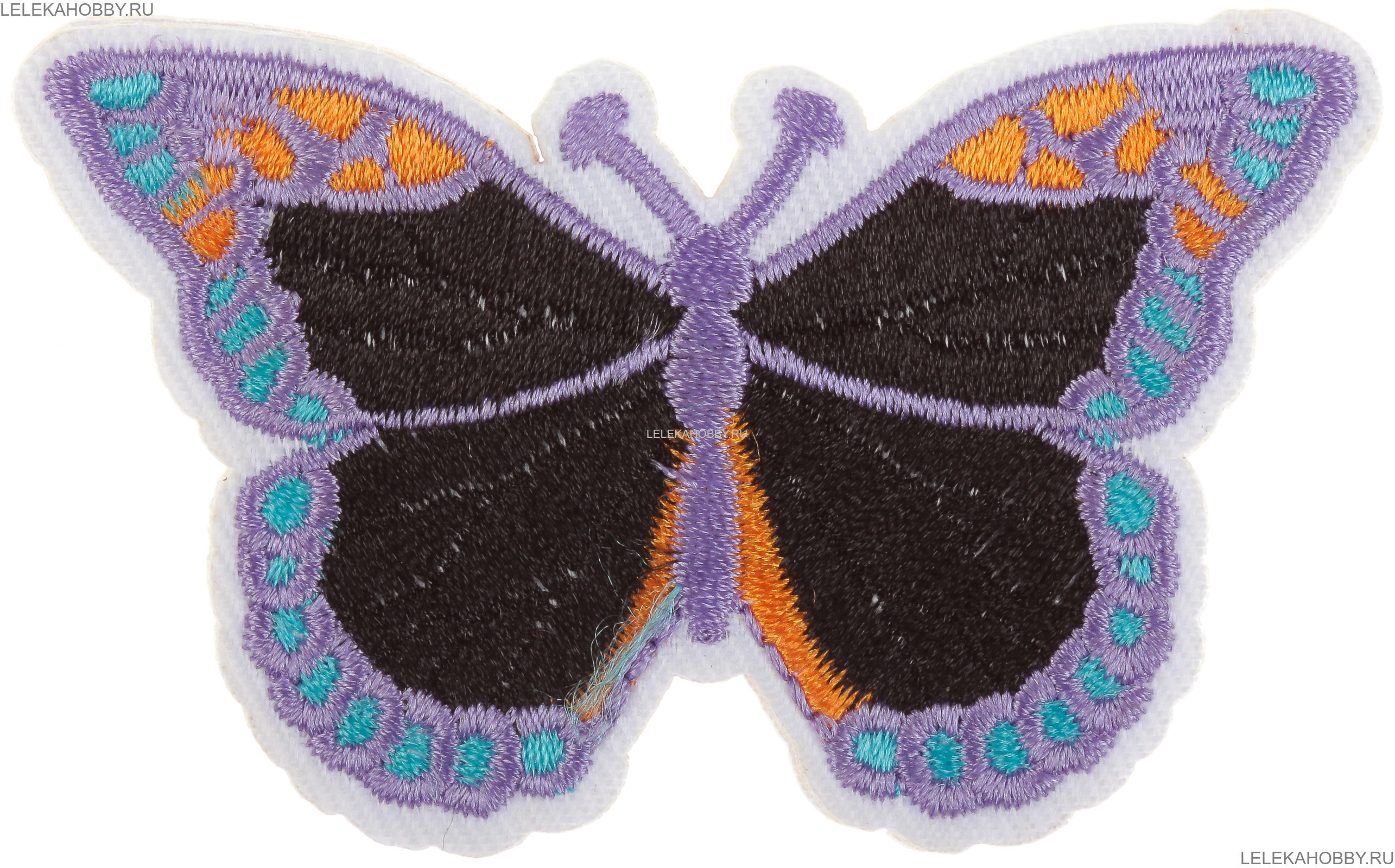 пенал фиолетовый с бабочками
