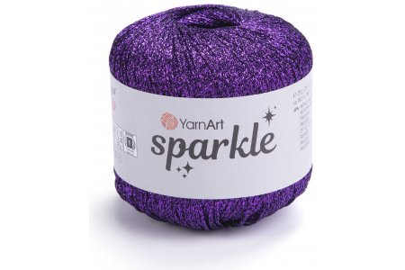 Пряжа YarnArt Sparkle лиловый (1342), 40%полиамид/60%металик полиэстер, 160м, 25г