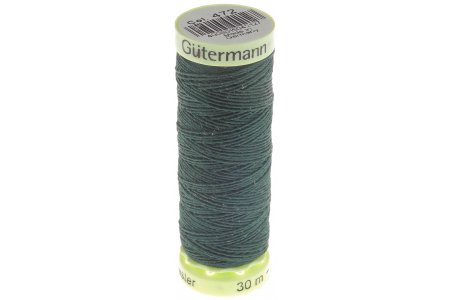 Нитки швейные декоративные Top/Stitch Gutermann 30, 100%полиэстер, 30м, 0472, темно-зеленый