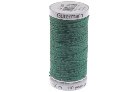 Нитки швейные суперпрочные Extra/Strong Gutermann 40, 100%полиэстер, 100м, 0340, темно-зеленый