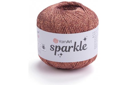 Пряжа YarnArt Sparkle медный (1348), 40%полиамид/60%металик полиэстер, 160м, 25г