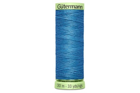 Нитки швейные декоративные Top/Stitch Gutermann 30, 100%полиэстер, 30м, 0965, голубой