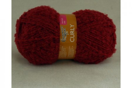 Пряжа Семеновская Curly (Карли) георгин (215), 50%шерсть/50%акрил, 220м, 100г