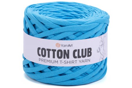 Пряжа YarnArt Cotton club бирюзовый (7325), 100%хлопок, 110м, 310г